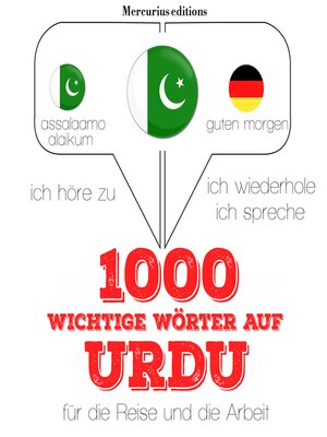 cover image of 1000 wichtige Wörter auf Urdu für die Reise und die Arbeit